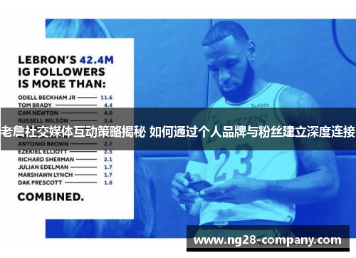 老詹社交媒体互动策略揭秘 如何通过个人品牌与粉丝建立深度连接