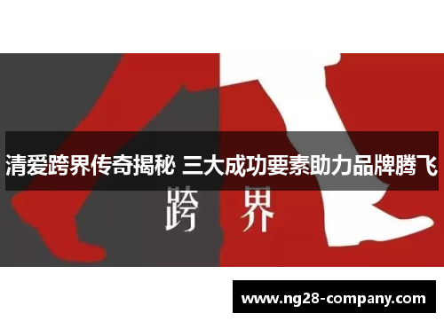 清爱跨界传奇揭秘 三大成功要素助力品牌腾飞